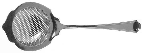Fairfax (Sterling, 1910) Solid Individual Overcup Tea Strainer