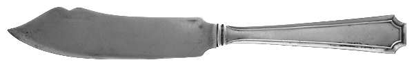 Fairfax (Sterling, 1910) Large Flat Handle Master Butter Knife