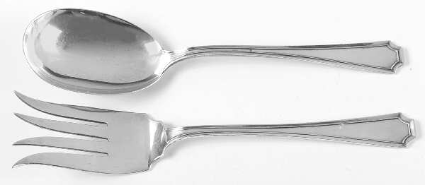 Fairfax (Sterling, 1910) (2 Pc) Solid Salad Set