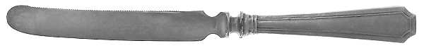 Fairfax (Sterling, 1910) Orange Knife with Silverplate Blade