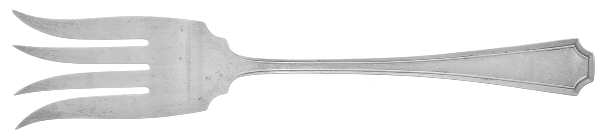 Fairfax (Sterling, 1910) Solid Salad Serving Fork
