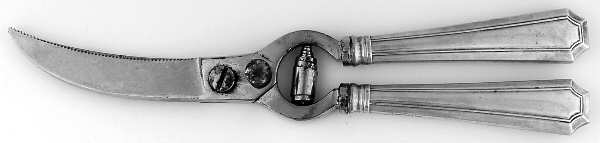Fairfax (Sterling, 1910) Poultry Shears with Stainless Blades