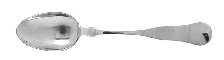 Fiddle (Sterling, 1855) Dessert/Oval Soup Spoon