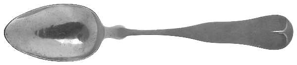 Fiddle (Sterling, 1855) Teaspoon