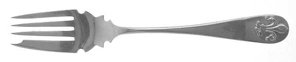 Fleur De Lis (Sterling, 1886) Individual Salad Fork