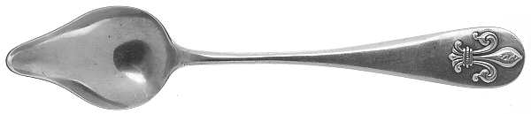 Fleur De Lis (Sterling, 1886) Individual Pap/Fruit Spoon