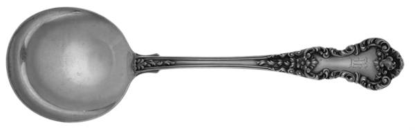 Hampshire (Sterling, 1906) Monogram Round Bowl Soup Spoon (Gumbo)