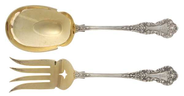 Hampshire (Sterling, 1906) (2 Pc) Solid Salad Set