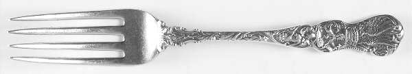 Heraldic (Sterling, 1888) Solid Youth Tea Fork