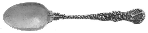 Heraldic (Sterling, 1888) Demitasse Spoon