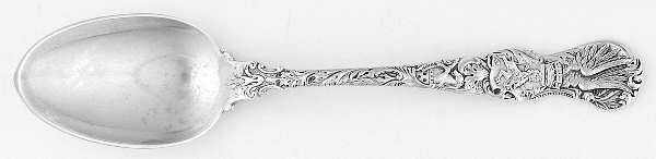 Heraldic (Sterling, 1888) Dessert/Oval Soup Spoon