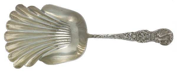 Heraldic (Sterling, 1888) Cracker Spoon