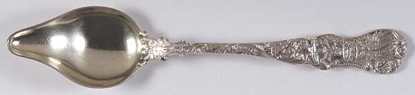 Heraldic (Sterling, 1888) Fruit/Orange Spoon