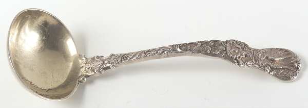 Heraldic (Sterling, 1888) Solid Gravy Ladle
