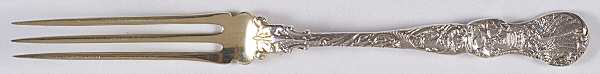Heraldic (Sterling, 1888) Strawberry Fork