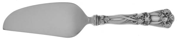 Iris (Sterling, 1900, No Monograms) Cheese Knife with Stainless Blade