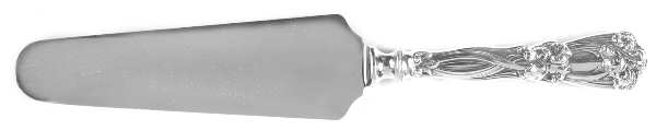 Iris (Sterling, 1900, No Monograms) Cake Knife with Silverplate Blade