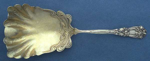 Iris (Sterling, 1900, No Monograms) Cracker Spoon