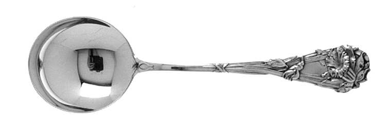 Jonquil (Sterling, 1898) Round Bowl Soup Spoon (Bouillon)