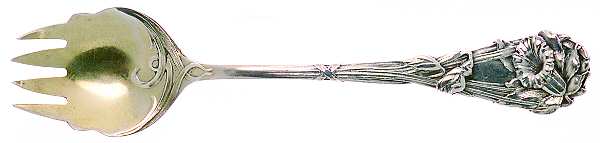 Jonquil (Sterling, 1898) Large Individual Terrapin Fork