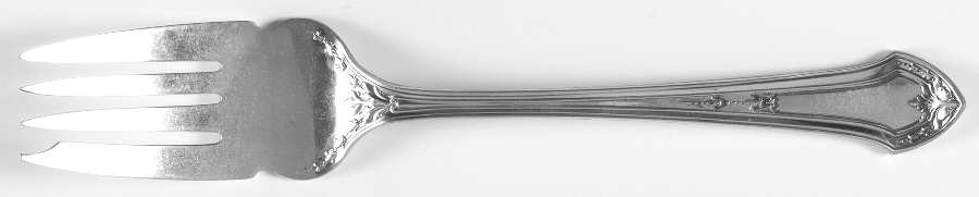 Lenox (Sterling, 1912) Small Solid Cold Meat Serving Fork