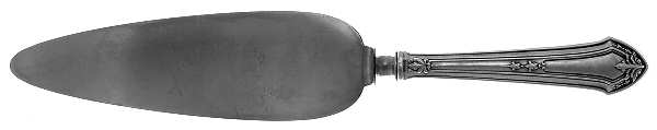 Cake Knife with Silverplate Blade