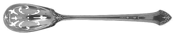 Lenox (Sterling, 1912) Pierced Bowl Short Handle Olive Spoon