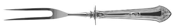 Lenox (Sterling, 1912) Small Steak Carving Fork with Stainless Prongs