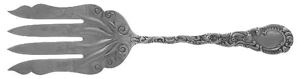 Louis XV (Sterling, 1891) Small Solid Fish Serving Fork