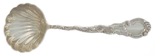 Louis XV (Sterling, 1891) Solid Piece Cream Ladle