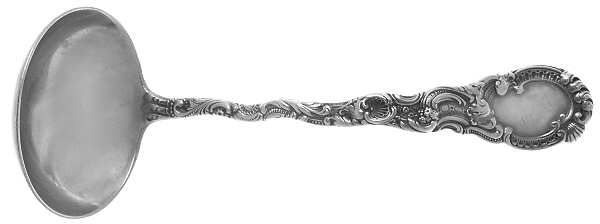 Louis XV (Sterling, 1891) Solid Gravy Ladle
