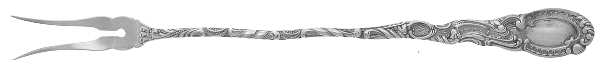 Louis XV (Sterling, 1891) Long Handle Olive Fork