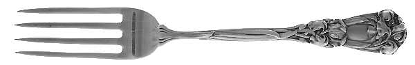 Magnolia (Sterling, 1898) Solid Youth Tea Fork