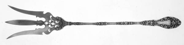 Marechal Niel (Sterling, 1896) Large Lettuce Serving Fork