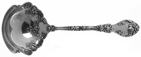 Marechal Niel (Sterling, 1896) Solid Piece Cream Ladle