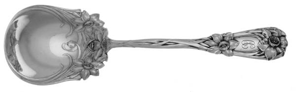 New Art (Sterling, 1899) Monogram Sugar Spoon