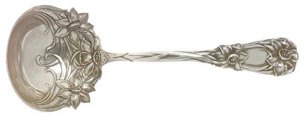 New Art (Sterling, 1899) Solid Piece Cream Ladle