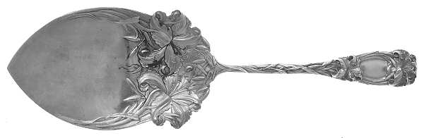 New Art (Sterling, 1899) Large Solid Pie Knife