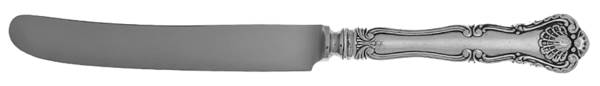 New Queens (Sterling, 1900) Old French Hollow Knife with Bolster