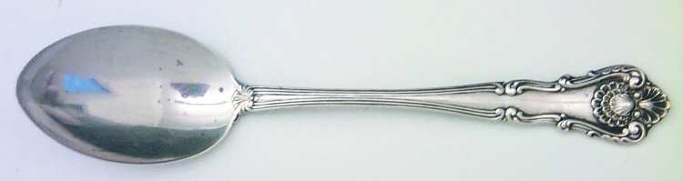 New Queens (Sterling, 1900) Five O'Clock Teaspoon