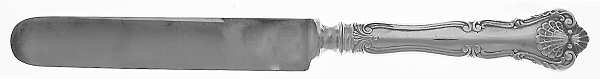 New Queens (Sterling, 1900) Blunt Hollow Knife with Bolster