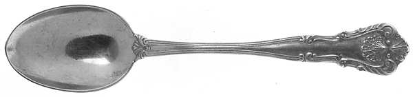 New Queens (Sterling, 1900) Demitasse Spoon