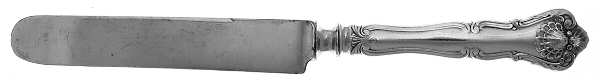 New Queens (Sterling, 1900) Old French Hollow Knife with Bolster