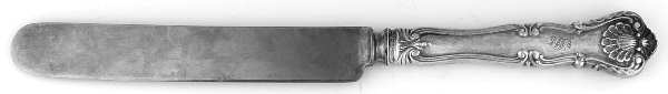 New Queens (Sterling, 1900) Old French Hollow Knife with Bolster