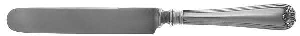 New Standish (Sterling, 1905) Blunt Hollow Knife with Bolster