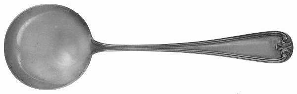 New Standish (Sterling, 1905) Round Bowl Soup Spoon (Gumbo)