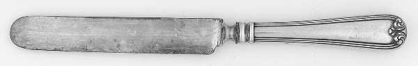 New Standish (Sterling, 1905) Blunt Hollow Knife