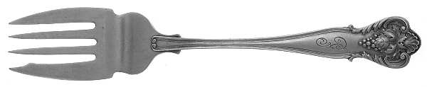New Vintage (Sterling, 1904) Small Individual Solid Fish/Salad Fork