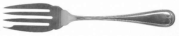 Old Standish (Sterling, 1901) Individual Solid Fish Fork