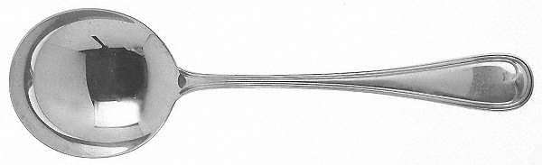 Old Standish (Sterling, 1901) Round Bowl Soup Spoon (Gumbo)
